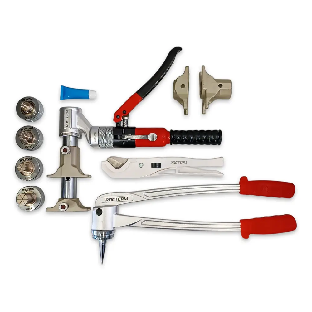 Комплект гидравлического инструмента для системы PE-X РОСТерм 16-32 мм STLM-2187185 - Вид №1