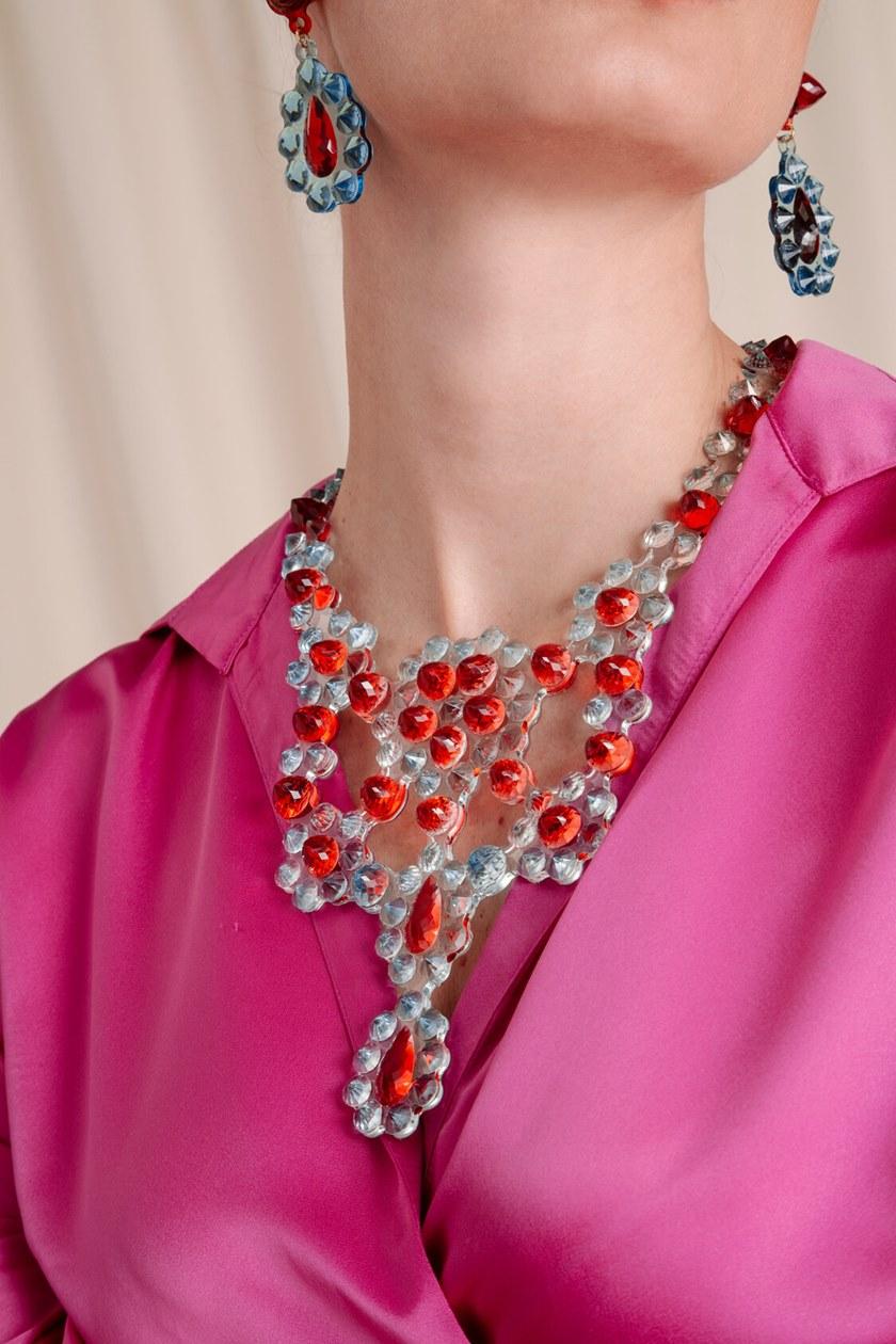 Corsi Design Серьги из смолы Oscar n Cjo-n.3-01/02 - Вид №2