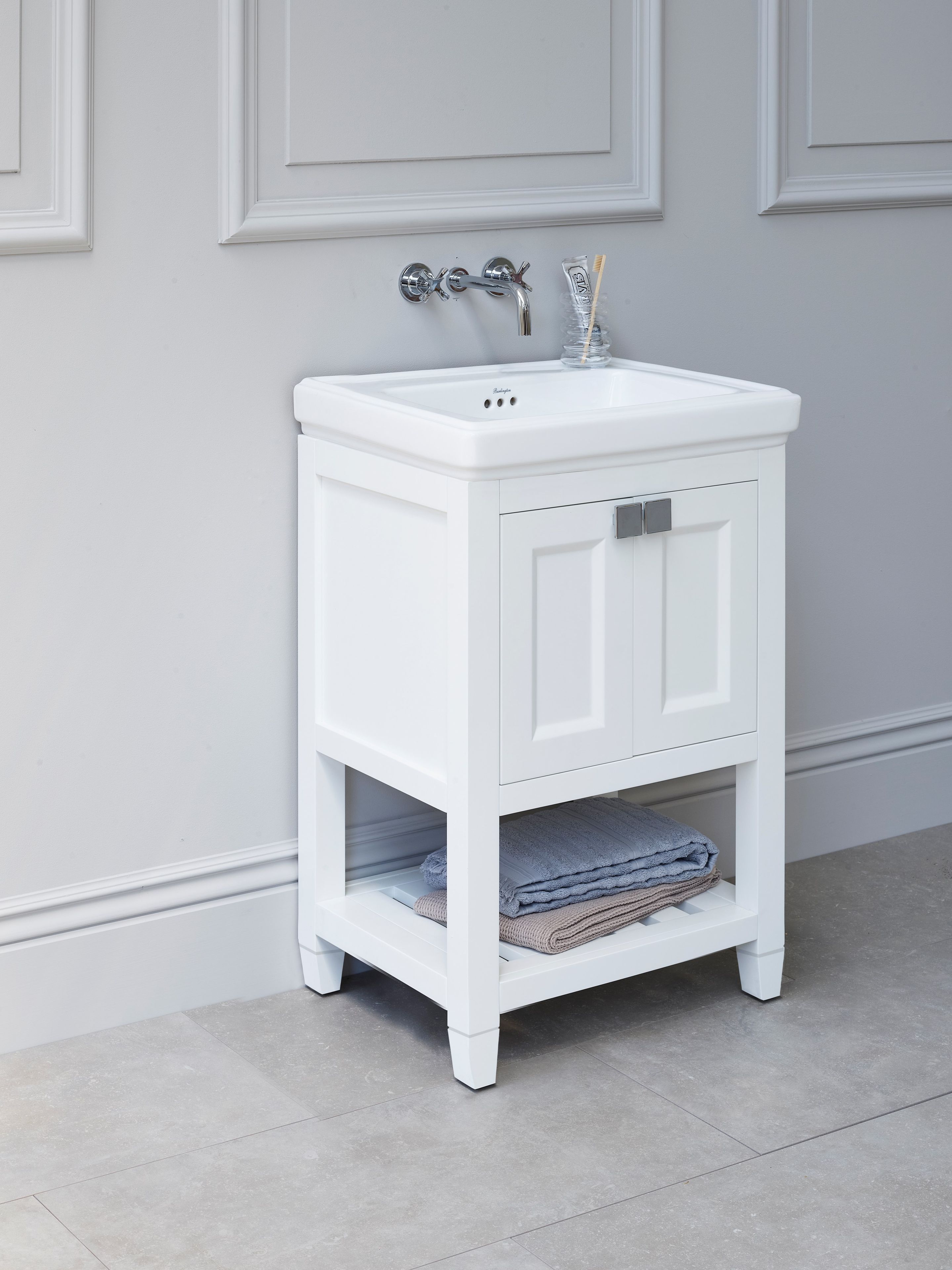 Деревянный умывальник с дверцами Burlington RIVIERA ARCH-00107039 - Вид №10