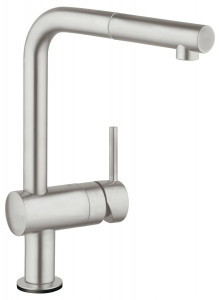 31360DC0 Смеситель сенсорный для кухни Grohe Minta суперсталь