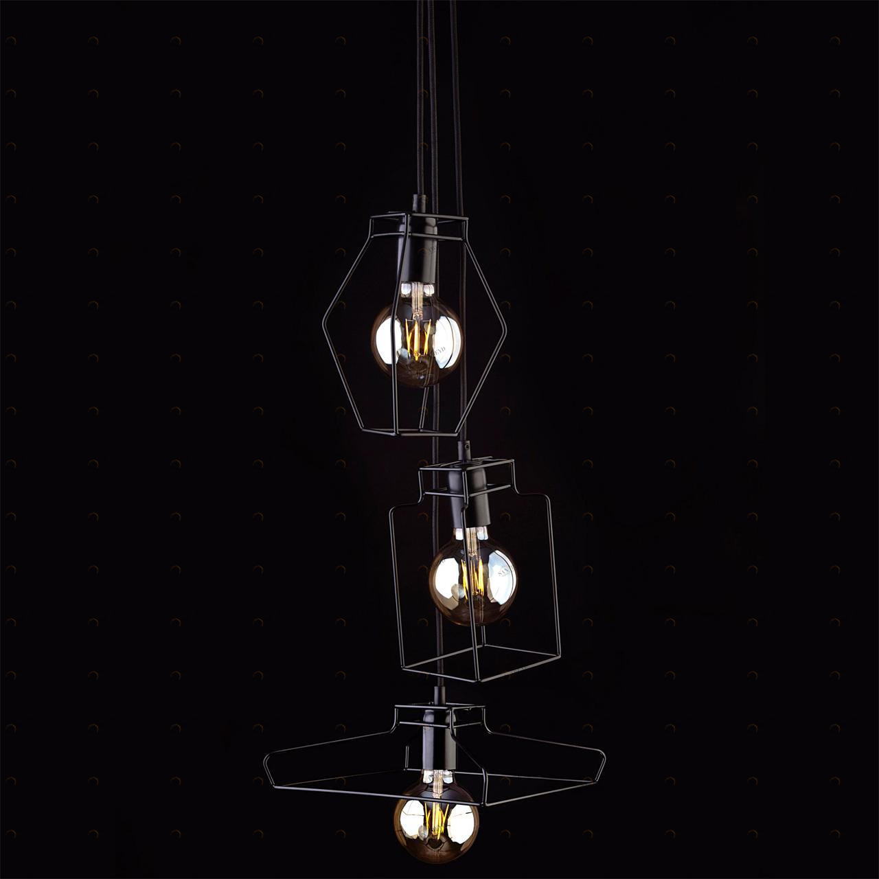 Подвесная люстра Nowodvorski Fiord 9666 NOWODVORSKI FIORD 186573 Черный 