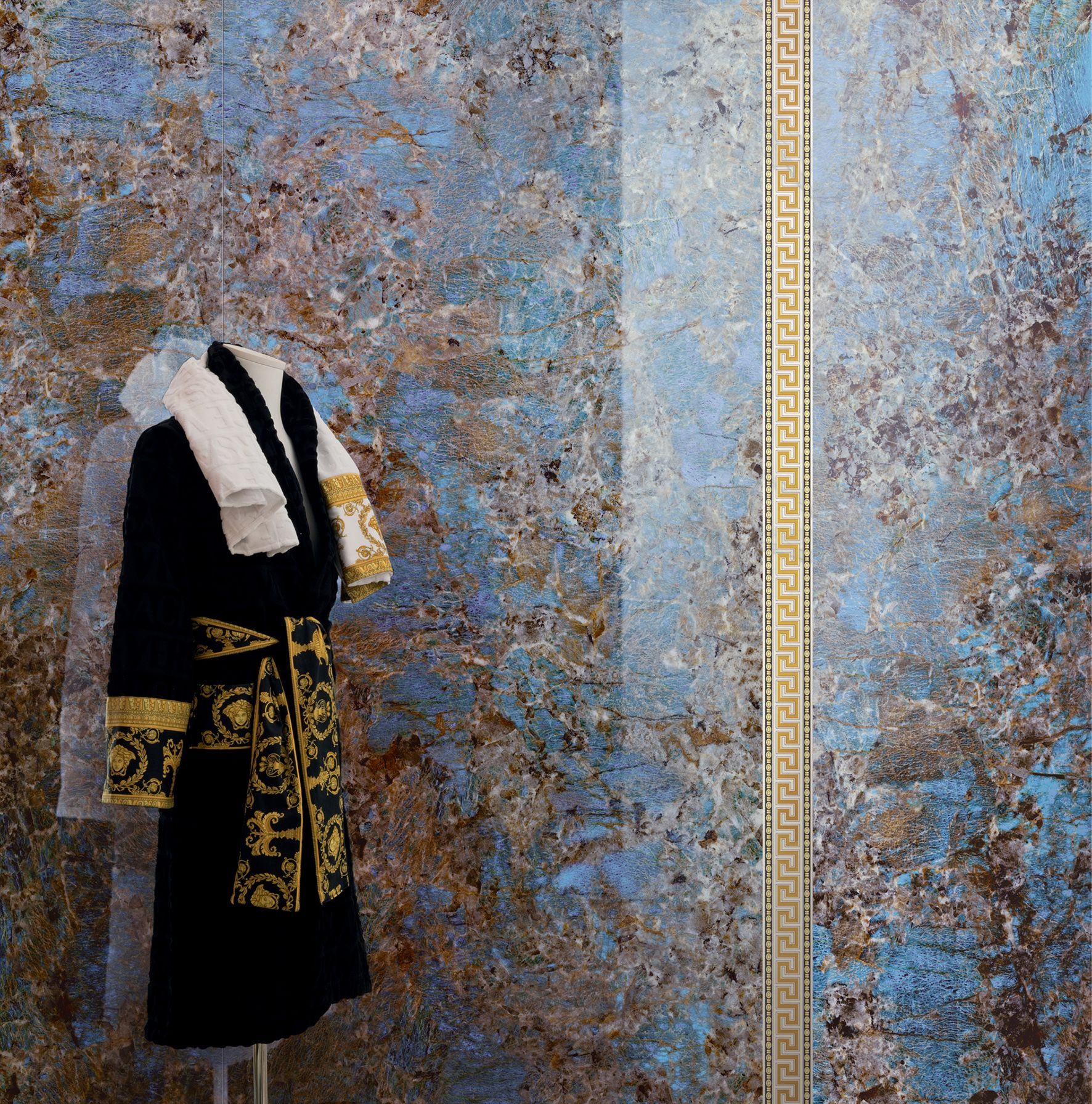 Пол / керамогранит с мраморным эффектом Versace Ceramics Maximvs ARCH-00036977 - Вид №3