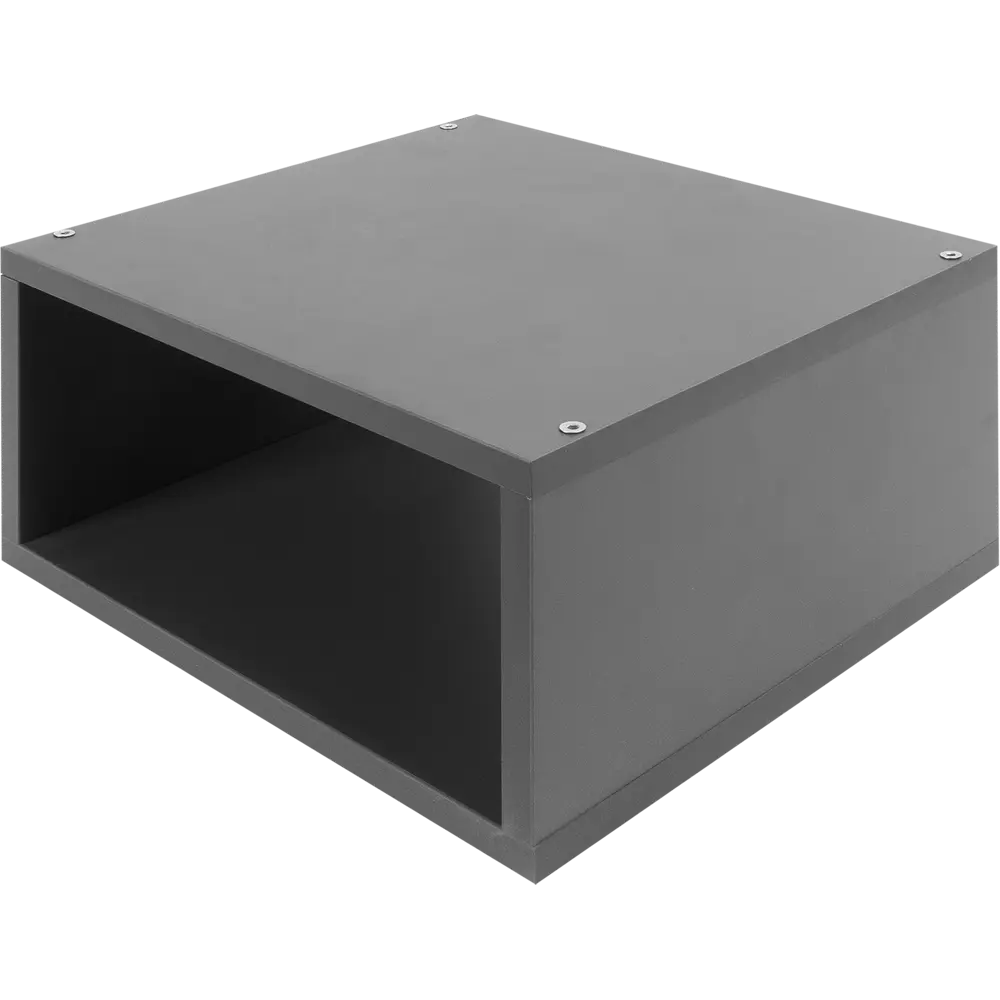 Стеллаж Spaceo KUB 1 секция 18x36.1x31.7 см ЛДСП цвет графит STLM-2022240 - Вид №3