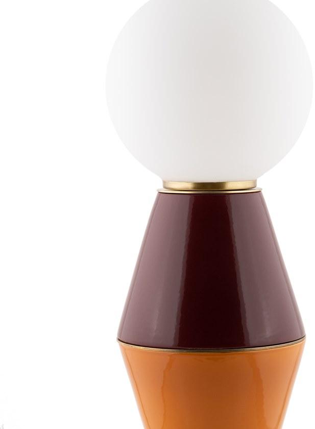 MARIONI Керамическая светодиодная настольная лампа Palm 02966m - Вид №1