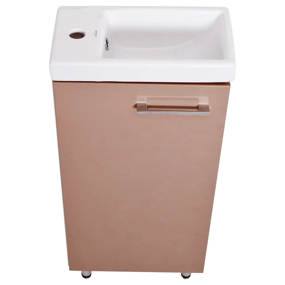 Тумба под раковину напольная Акваль «Паола» 40 см цвет какао 17114311 STLM-2174614 - Вид №2