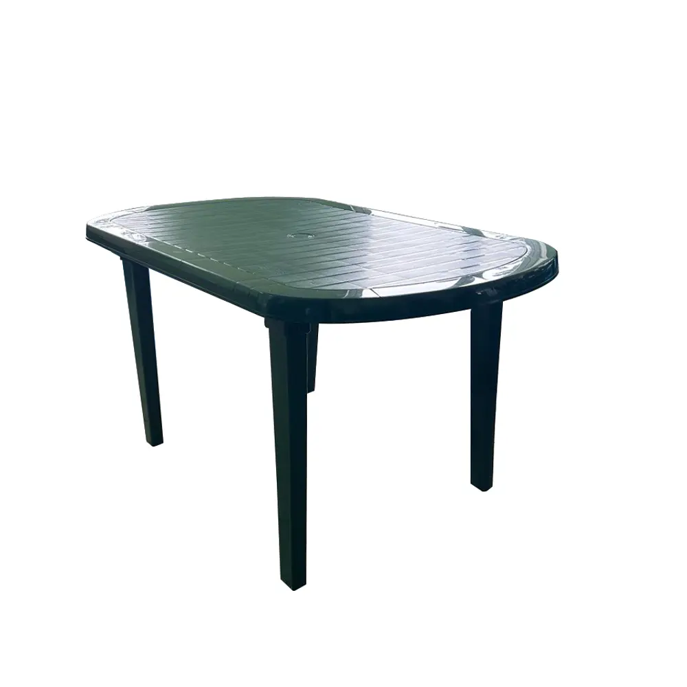Стол садовый овальный, пластик, цвет тёмно-зелёный Santreyd Товар без серии STLM-2183006 - Вид №3