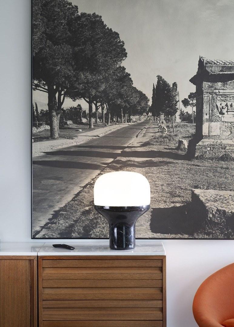 Martinelli Luce Светодиодная настольная лампа из алюминия и стекла  828  - Вид №6