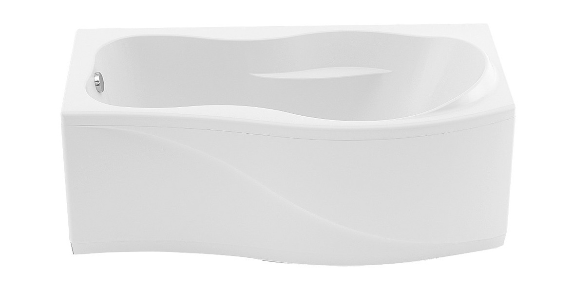 Акриловая ванна Aquanet Borneo 170x90 R с гидромассажем и аэромассажем 00164628 - Вид №1