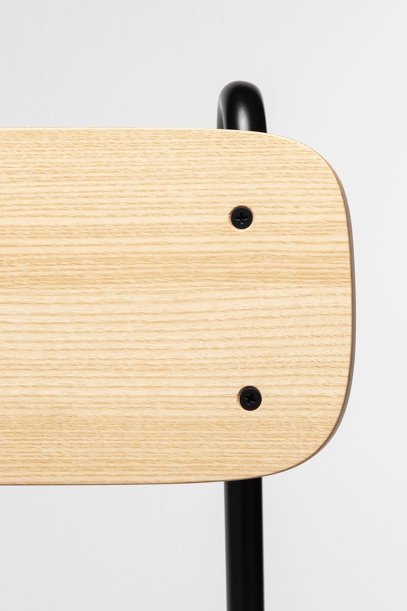 Окрашенный металлический стул со встроенной подушкой из искусственной кожи CHAIRS & MORE Lena ARCH-00091348 - Вид №26