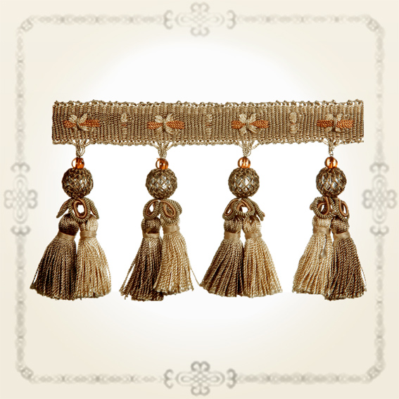 COLORISTICA Тесьма с кистями Opera HT1281 col.1303 Фурнитура  Opera  - Вид №1