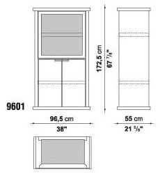 Maxalto Витрина из дерева и стекла Incipit sun-id-1451905 - Вид №3