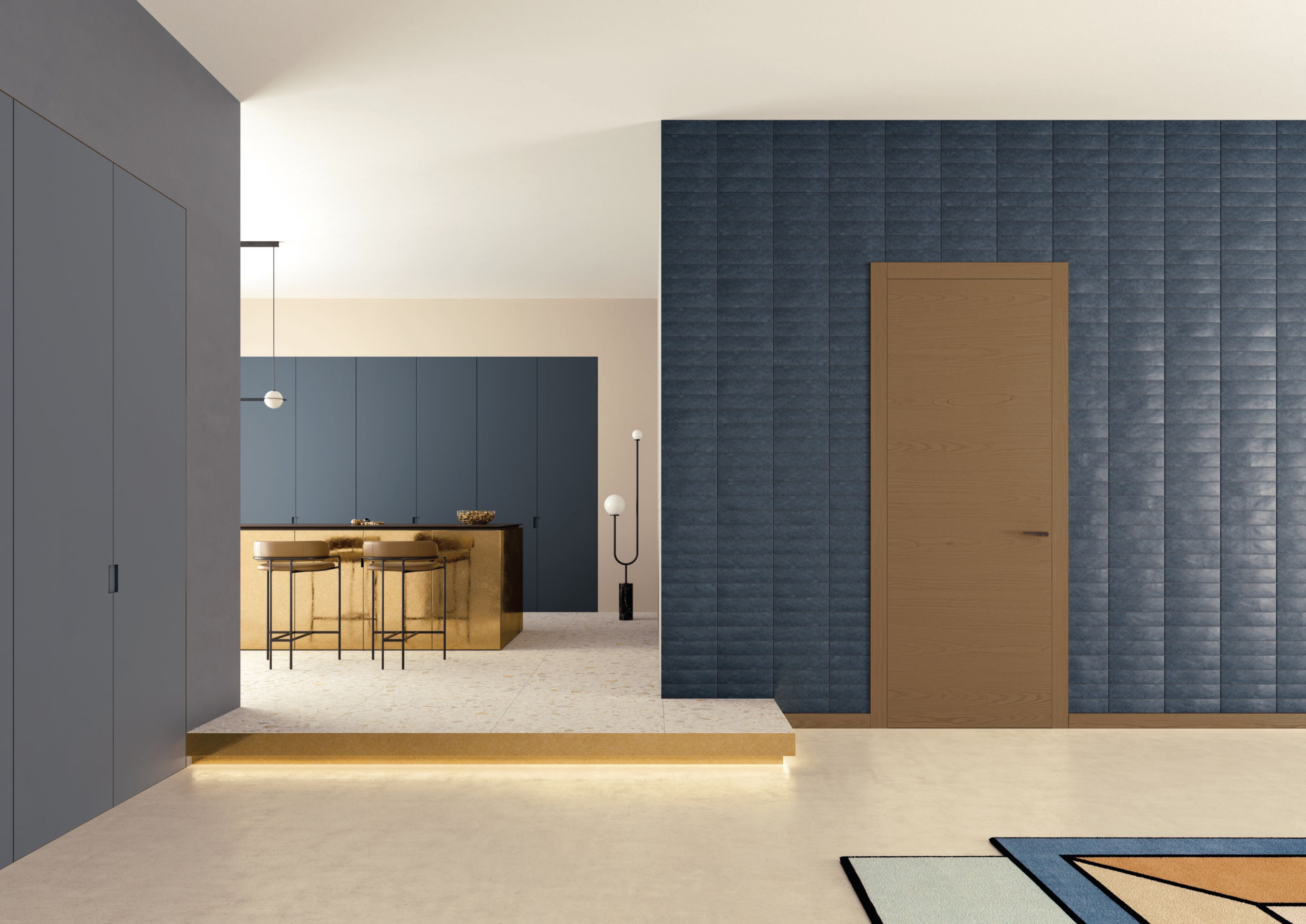 Ясень распашная дверь FERREROLEGNO Коллекциифл ARCH-00120632 - Вид №2