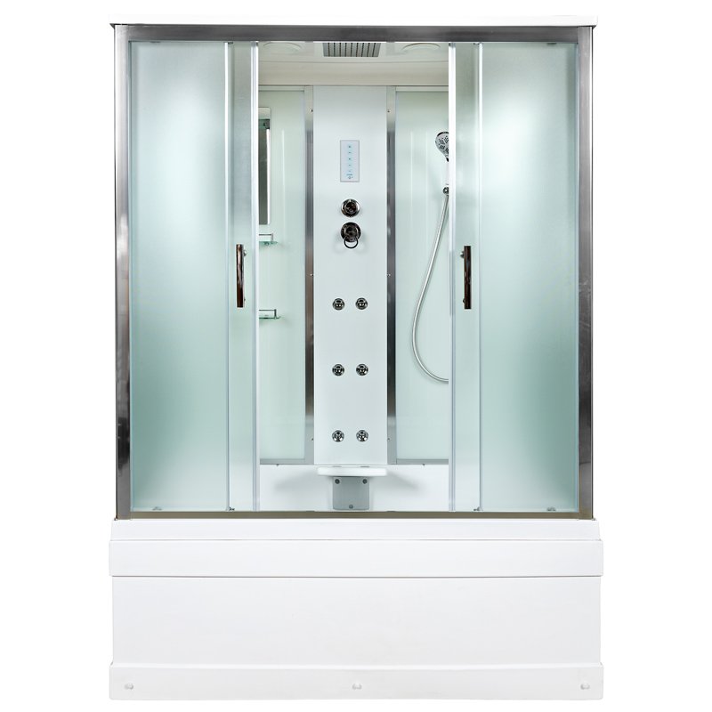 ЕМ1512 R N с гидромассажем (гм.) Душевая кабина DETO Серия EM ЕМ4516 с гм. и эл. - Вид №2