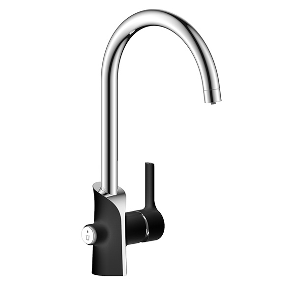 40-09L ELAT black  Смеситель для кухни  ARGO kran 4009lelatblack