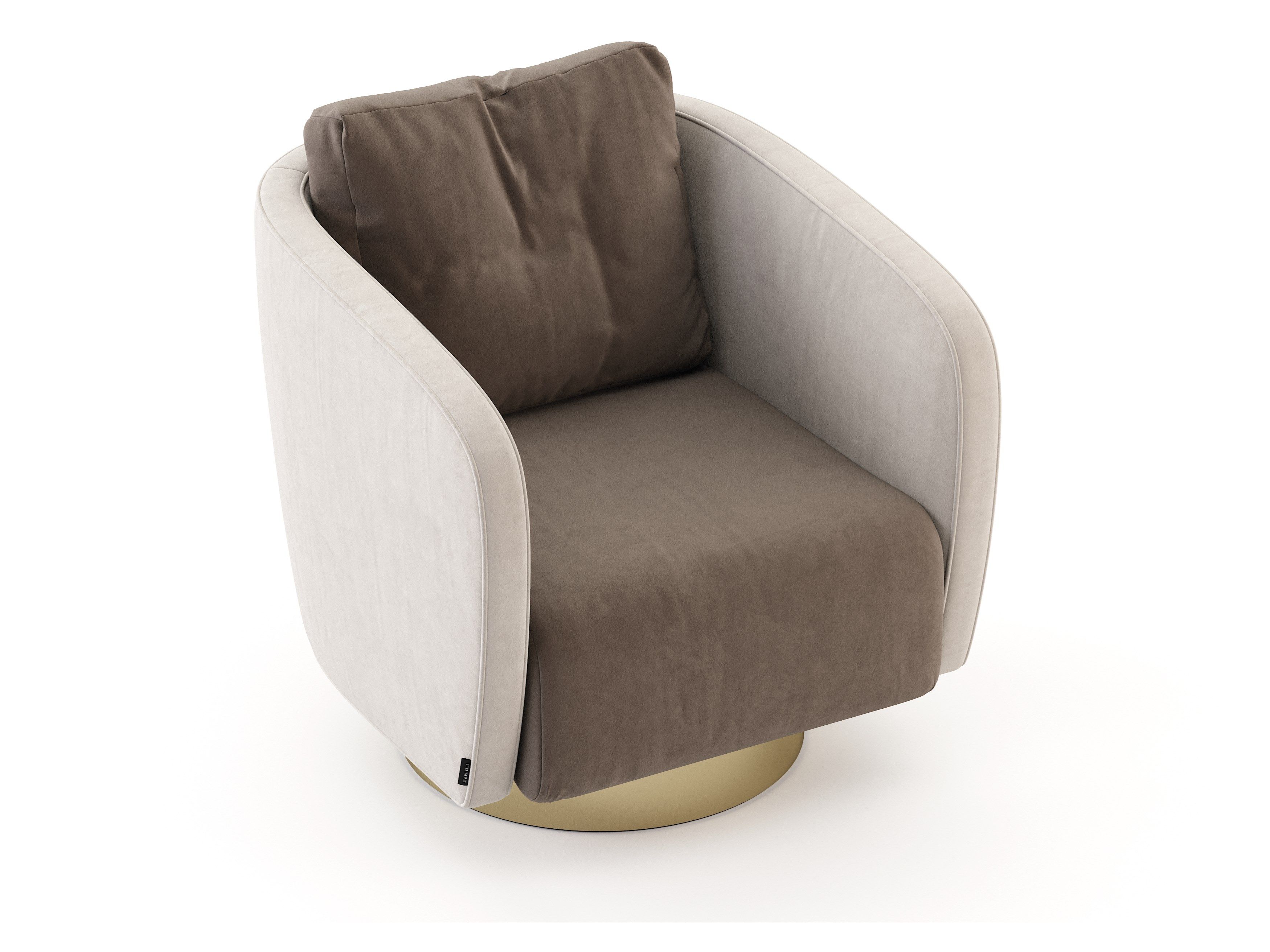 Бархатное кресло с подлокотниками Stylish Club His &amp ARCH-00083062 - Вид №24