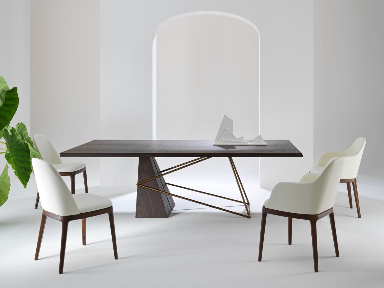 Кожаный стул с подлокотниками Julia Italia София ARCH-00134291 - Вид №6