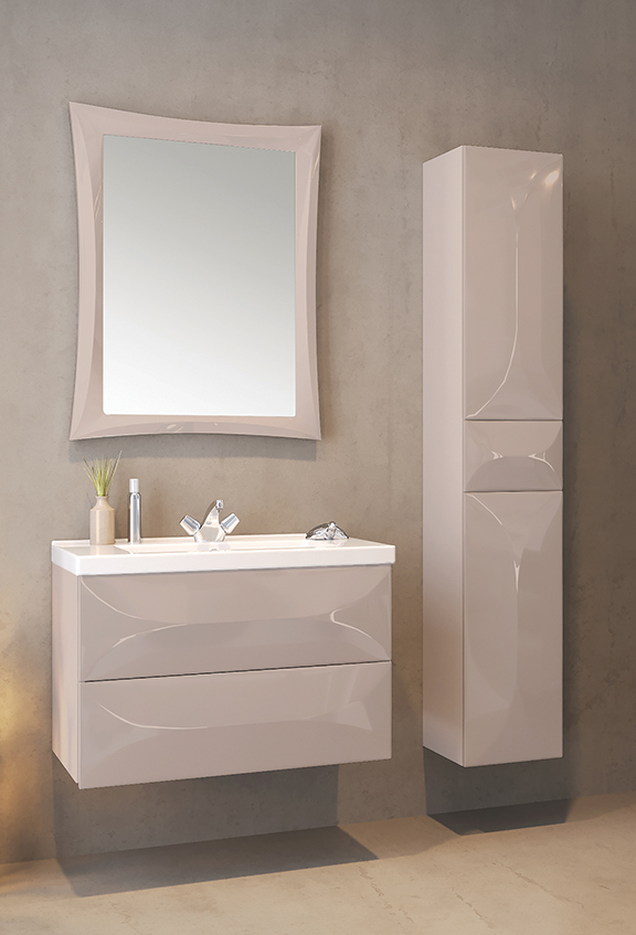 У72500 Зеркало Elegant 65*90 Cappuccino 1 Marka Art - Вид №1