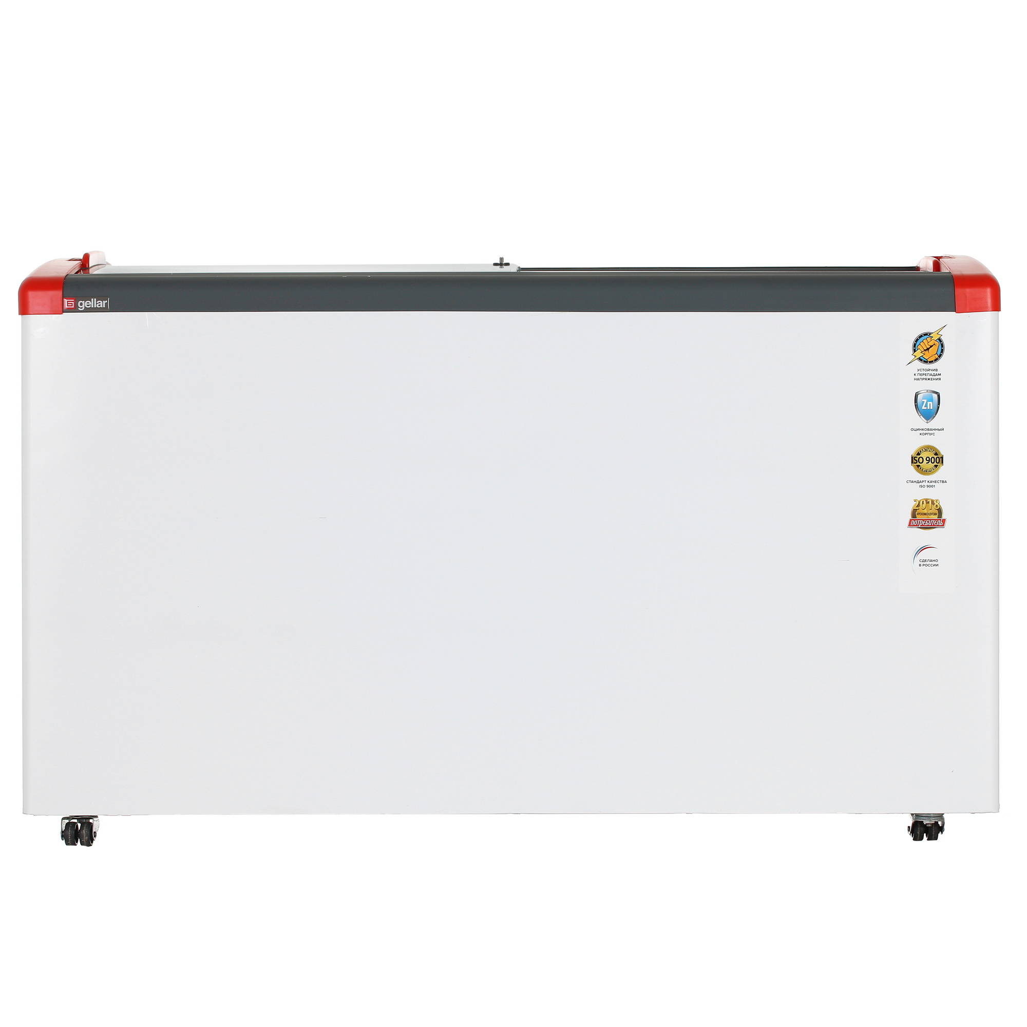 1229595 Морозильный ларь Frostor Gellar FG 500 E белый, красный STDN-0019551 - Вид №1