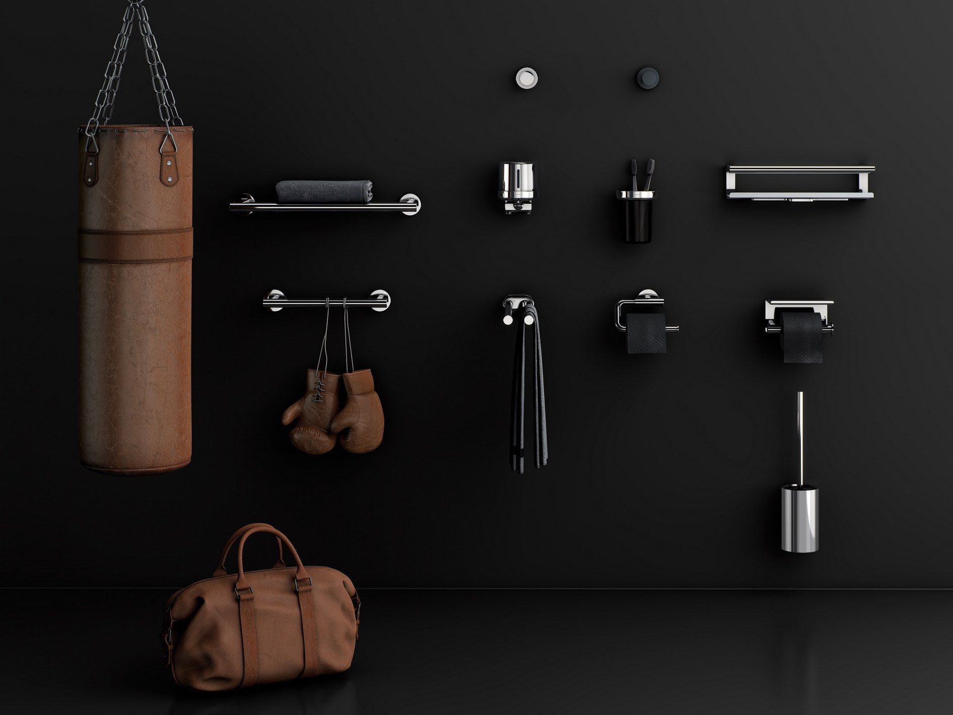 Металлическая щетка для унитаза In Stock Cosmic ARCH-00037746 - Вид №1