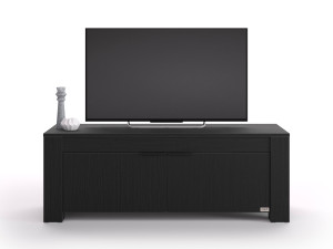 ТВ шкаф / шкаф из черного ясеня