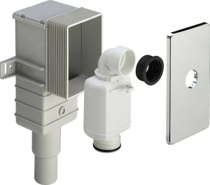 Канализационная арматура  Сифоны для умывальников и биде  Сифоны и выпуски для умывальников  Трапы VIEGA 553 777 Модель 5633.3