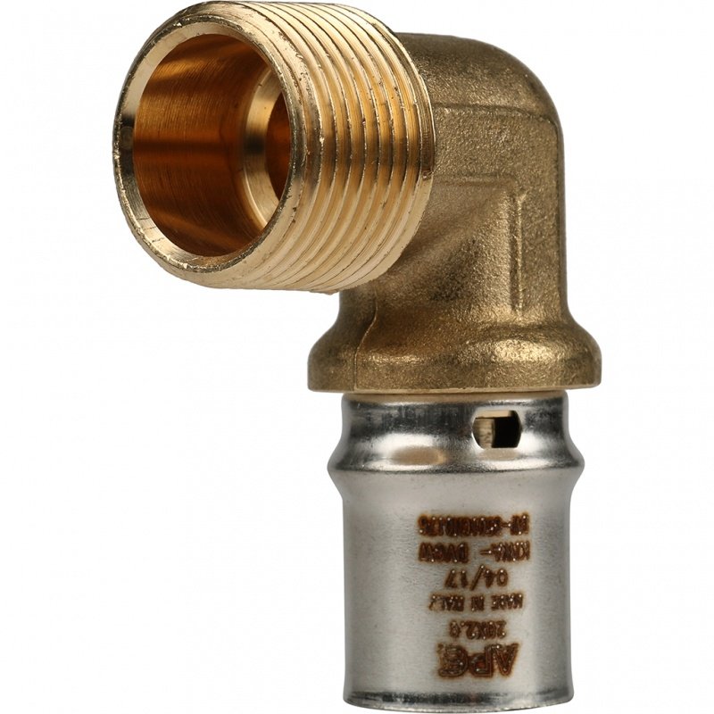 Угол переходной пресс STOUT 20х3/4" НР SFP0011003420 - Вид №1