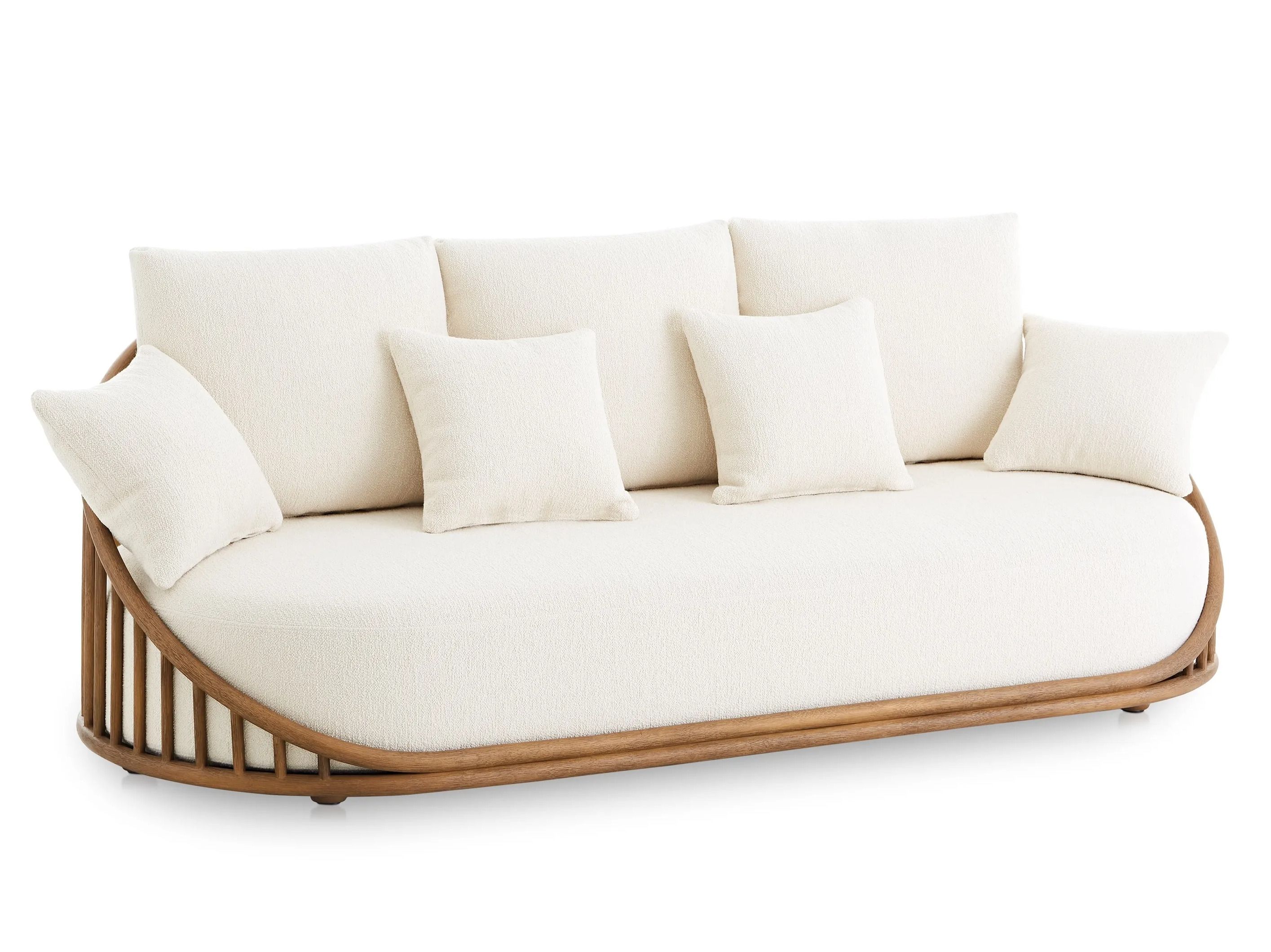 3-местный диван из ротанга EXPORMIM Бочка ARCH-00024414