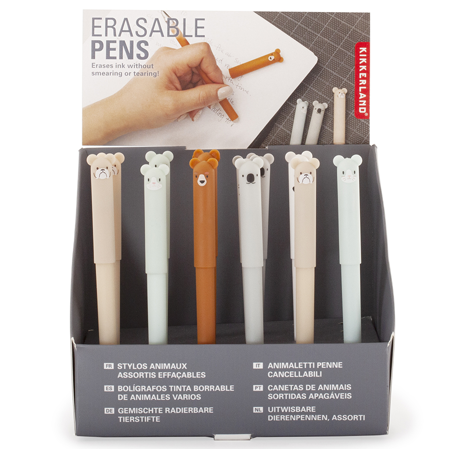 4363-M Ручка стираемая animal mouse Kikkerland  - Вид №2