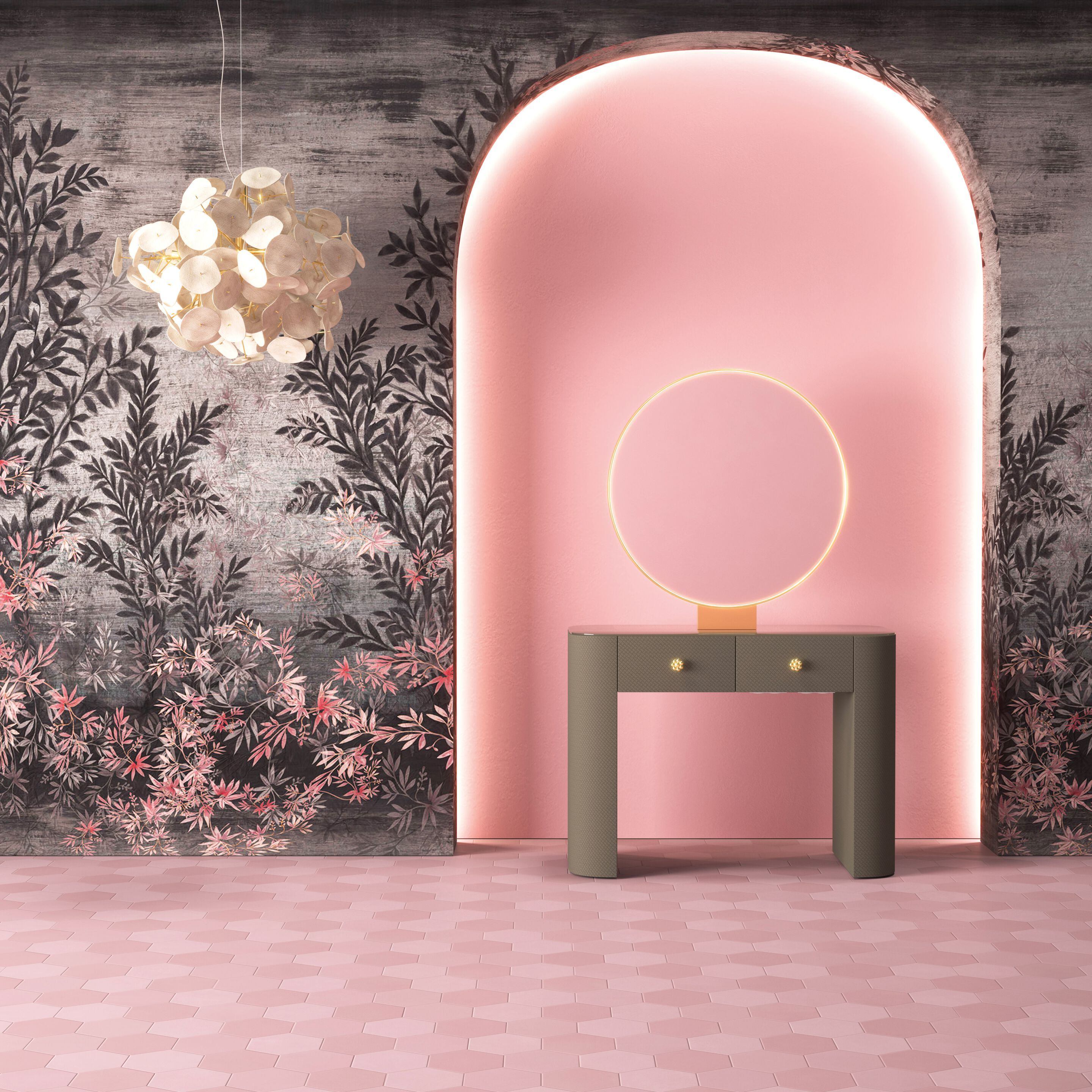 Рабочая станция для парикмахерской Gamma & Bross Casual Grandeur ARCH-00007922 - Вид №1