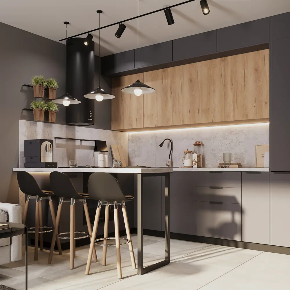 Фальшпанель для кухонного шкафа София 102.1x37 см KONSENSA ДСП цвет серый София Грей STLM-2047322 - Вид №12