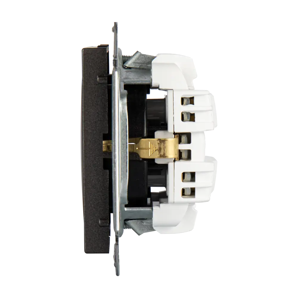SYSTEME ELECTRIC W59 - Розетка скрытого монтажа в графитовом исполнении 82797861 STLM-0036014 - Вид №3