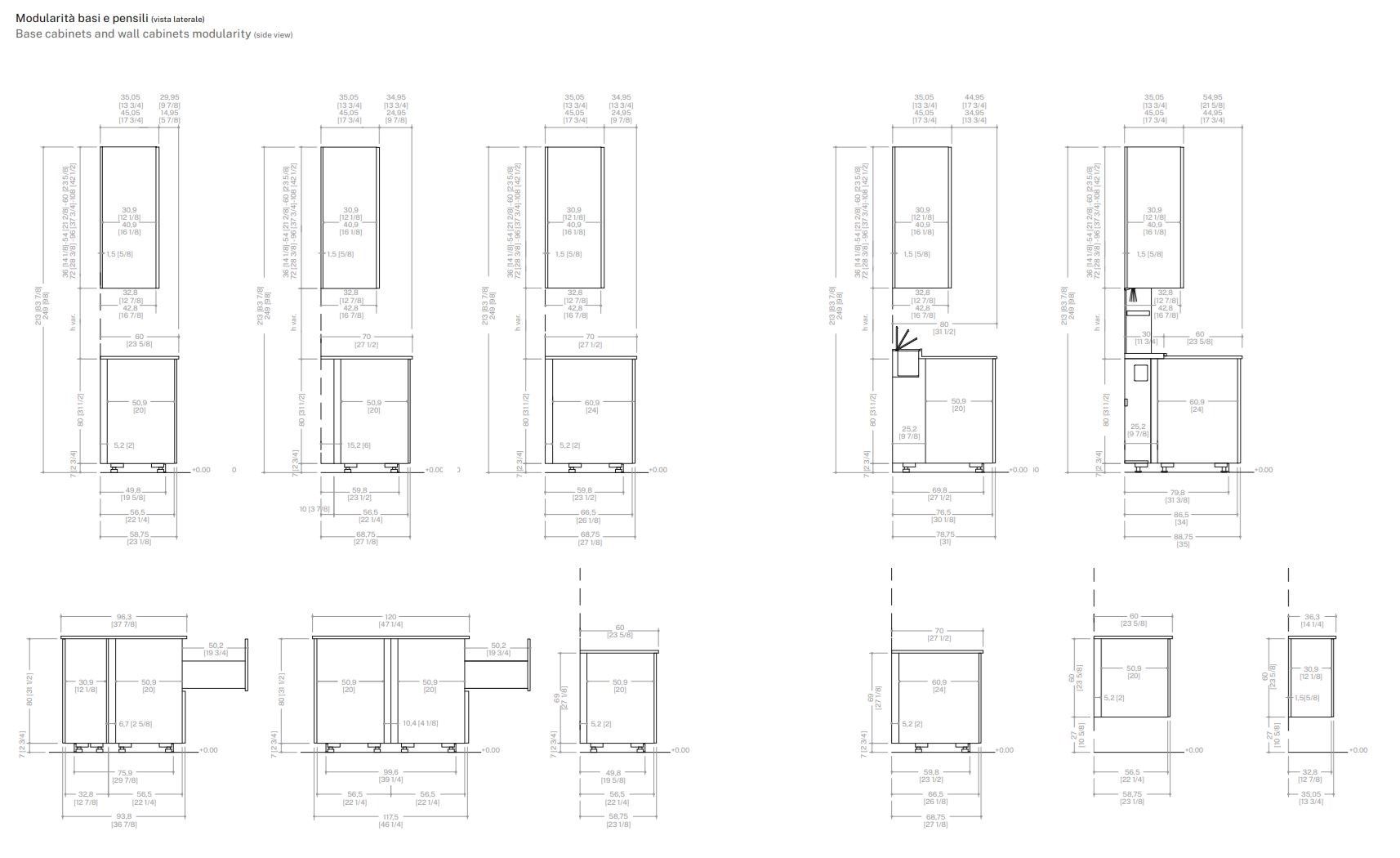 Встроенная кухня с полуостровом ERNESTOMEDA ARCH-00068311 - Вид №4