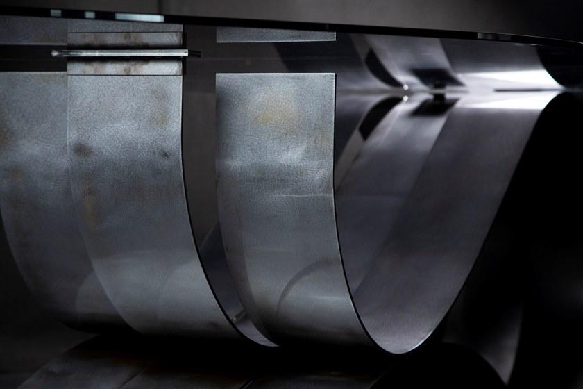 Unica by Tecnotelai Стол из нержавеющей стали и стекла Onde sun-id-1351102 - Вид №8