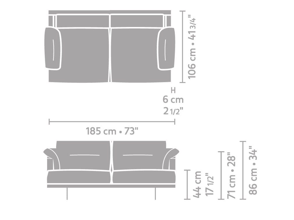 Ткань диван Linteloo Джордж ARCH-00141850 - Вид №6