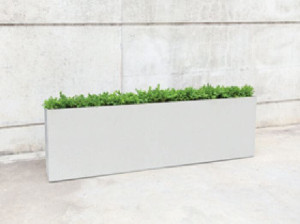 Плантатор из армированного волокном бетона