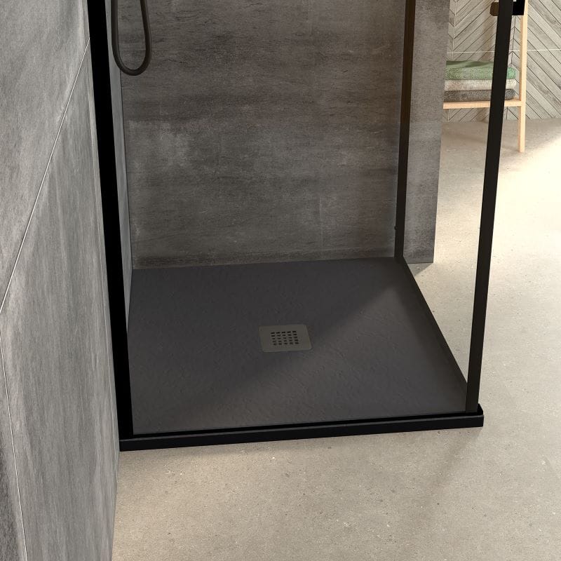 Нескользящий квадратный поддон для душа из композитного материала Ercos Stone ARCH-00147880 - Вид №1