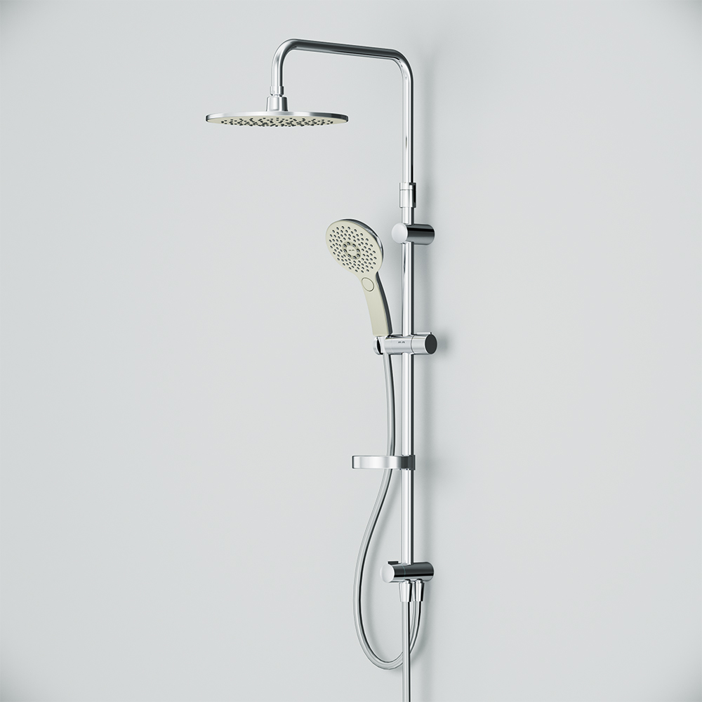 F0750A100 Inspire V2.0 душ.система набор: верхн.душ d 250 мм ручн.душ 3 ф-ции d 120 мм переключат AM.PM Inspire 2.0  - Вид №6