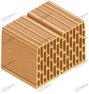 T2D Кирпичный блок с высокой биосовместимостью Ecopor® 311 305