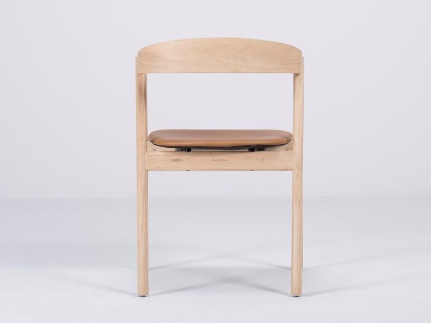 Gazzda Кожаное кресло с открытой спинкой Muna sun-id-1460726 - Вид №2