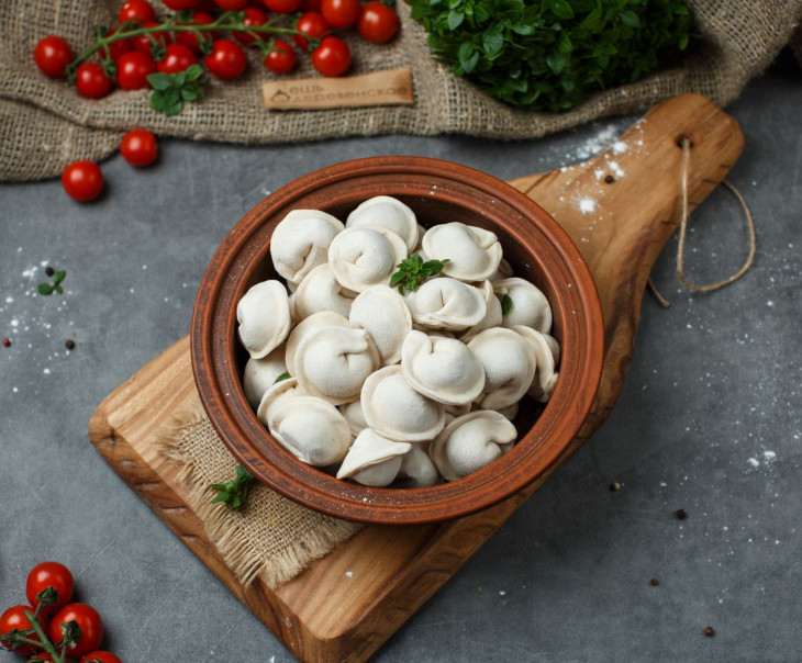 5786 Пельмени с индейкой Вкусляндия 