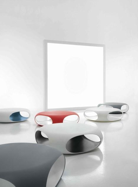 Bonaldo Журнальный столик из низкого полиэтилена Pebble sun-id-1506857 - Вид №1