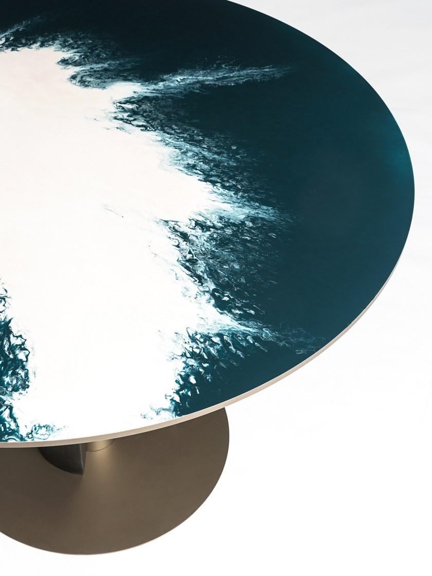 Shake Круглый металлический стол для гостиной sun-id-1485159 - Вид №2