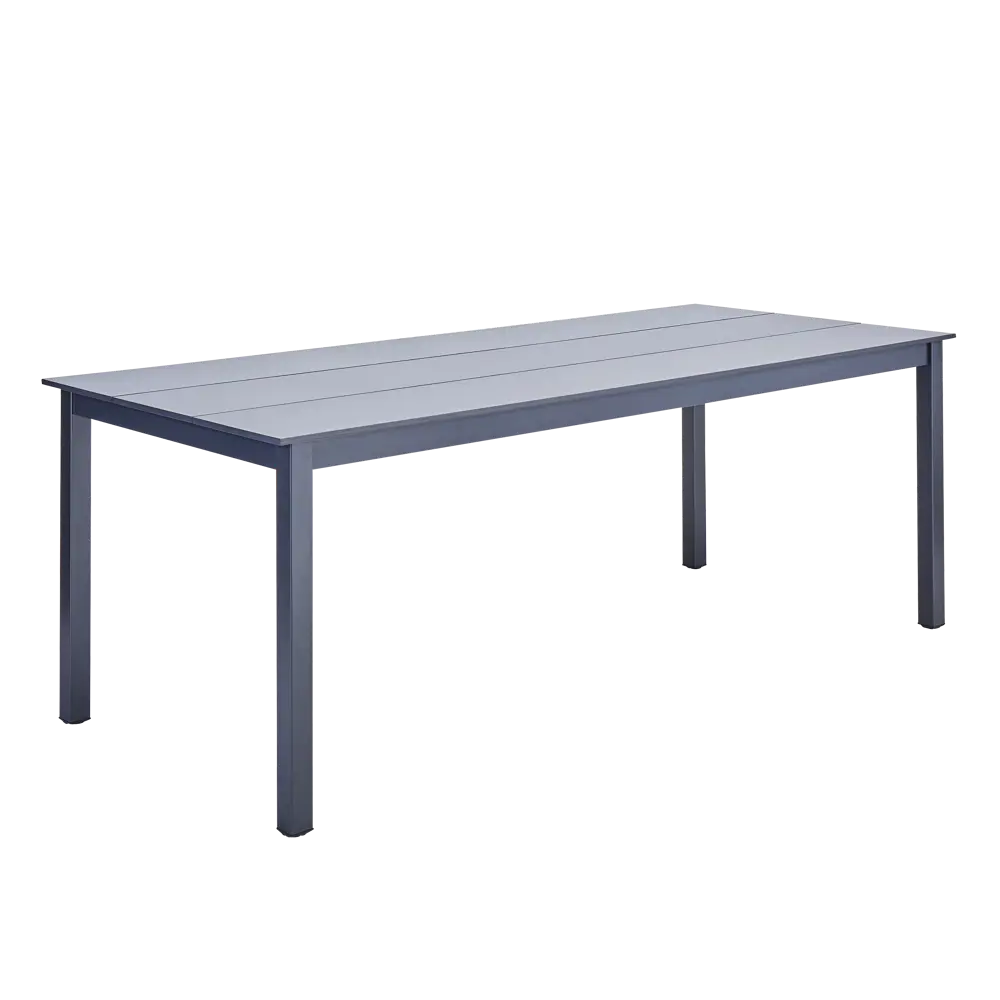 Стол садовый прямоугольный Naterial Dora 206x89x75 см алюминий/пластик 84279533 STLM-2026688 Товар без серии - Вид №1