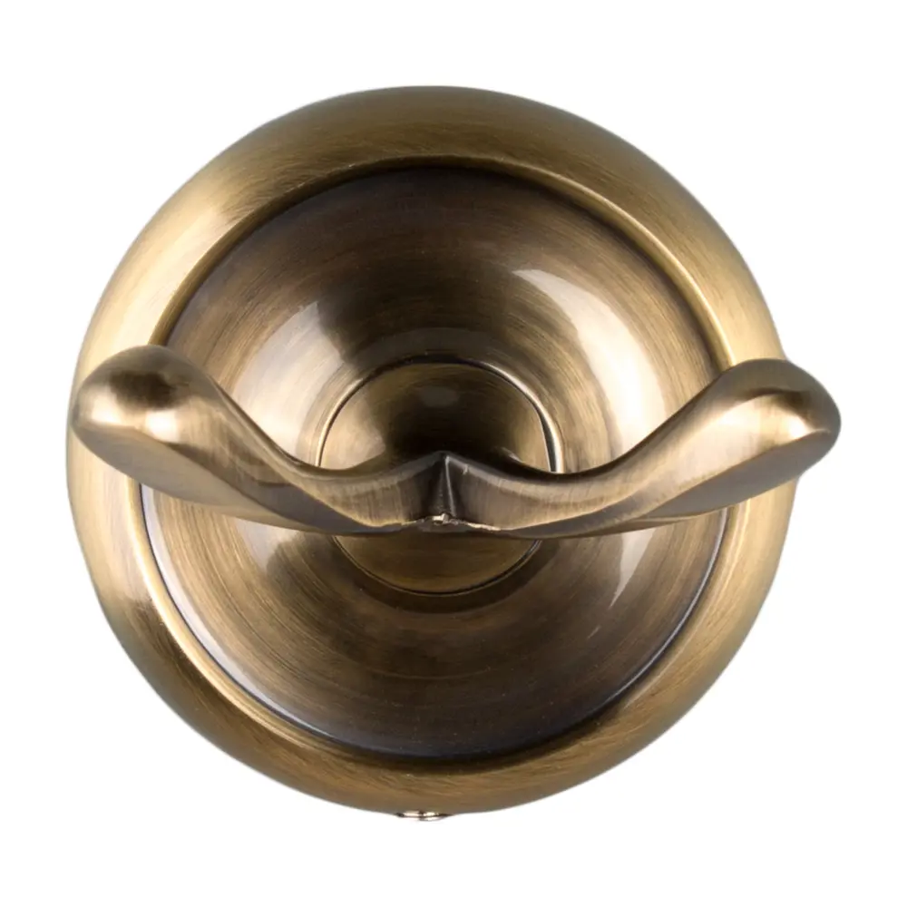 Крючок двойной Antico цвет латунь VERRAN STLM-2016567 - Вид №1