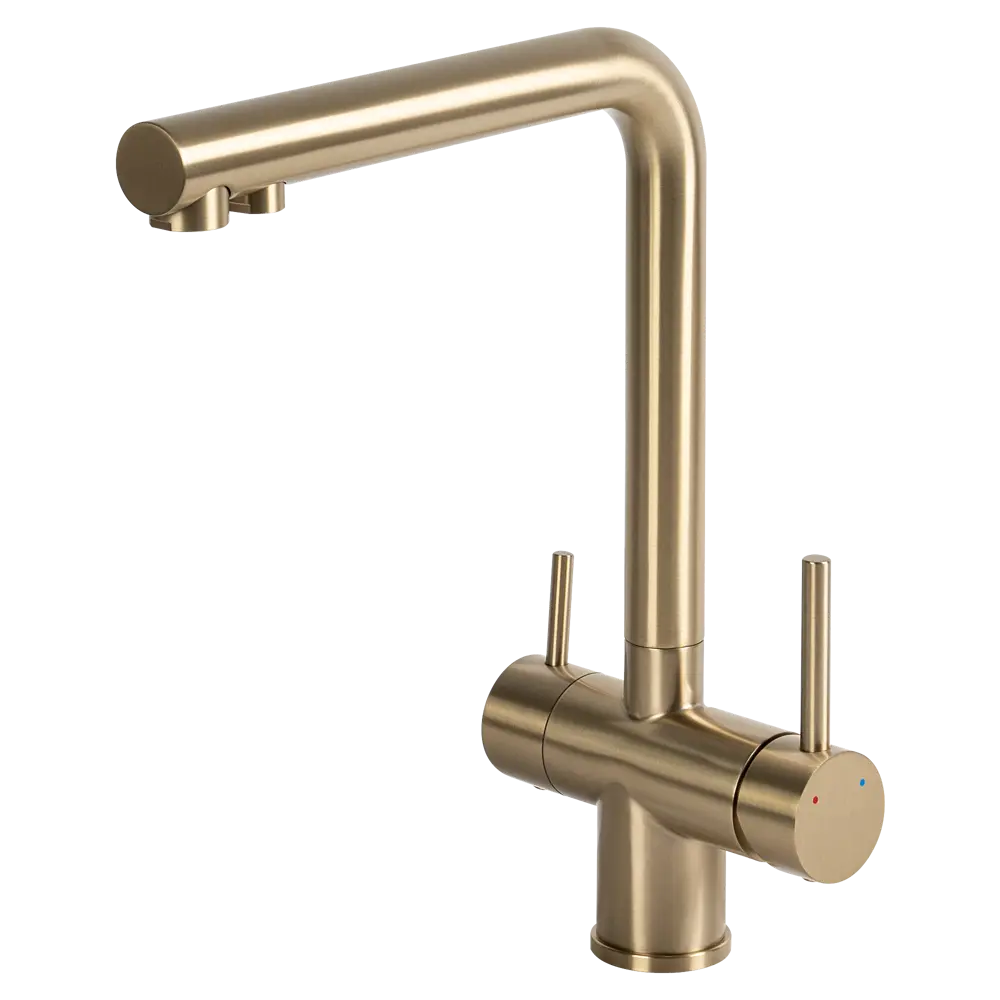 Смеситель для кухни Vidage общая высота 33 см цвет золотой STLM-2134073 - Вид №2