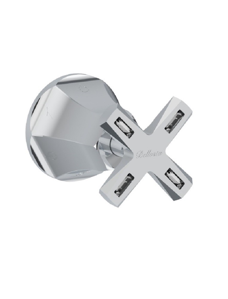 1803/4/E
+ 034128 Bellosta Rubinetterie ВСТРОЕННЫЙ ДИВЕРТЕР 4 ВЫХОДА C / SWAROVSKIC / SWAROVSKI Stresa