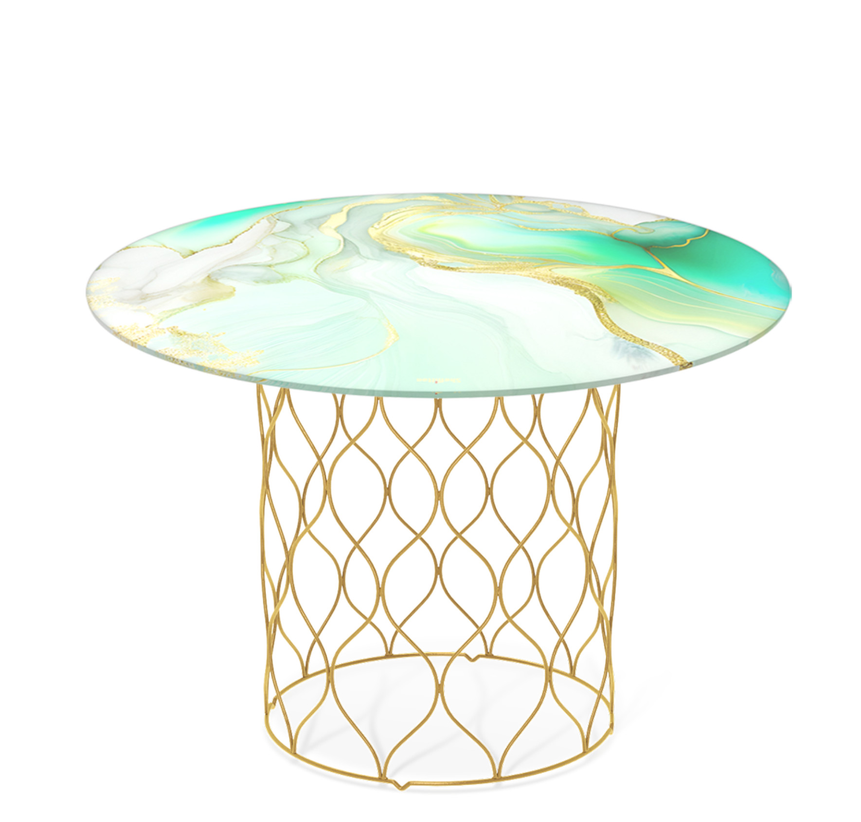 Столик журнальный SHT-TU49/TT32 60 СТЕКЛО/МДФ Santreyd 