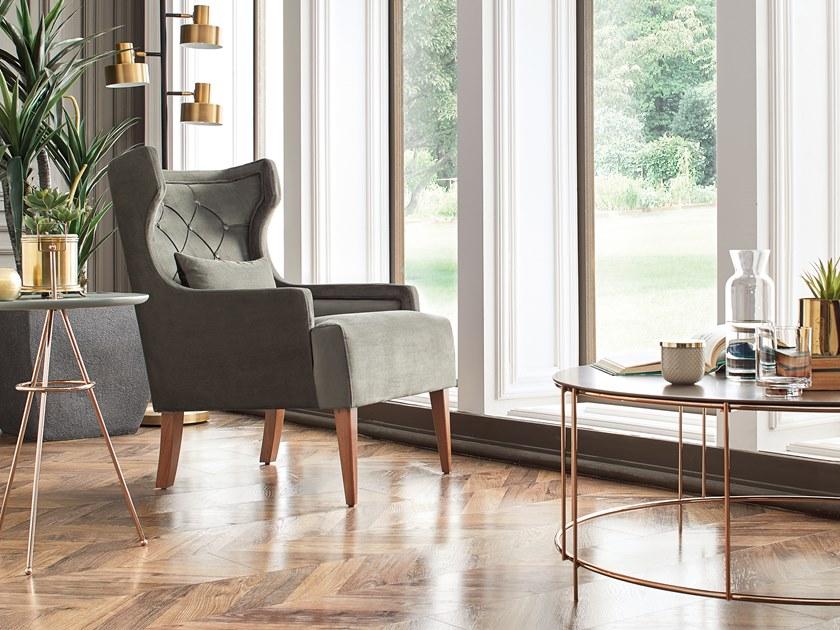 Enza Home Кресло из ткани с подлокотниками Piedra sun-id-1430117 - Вид №8