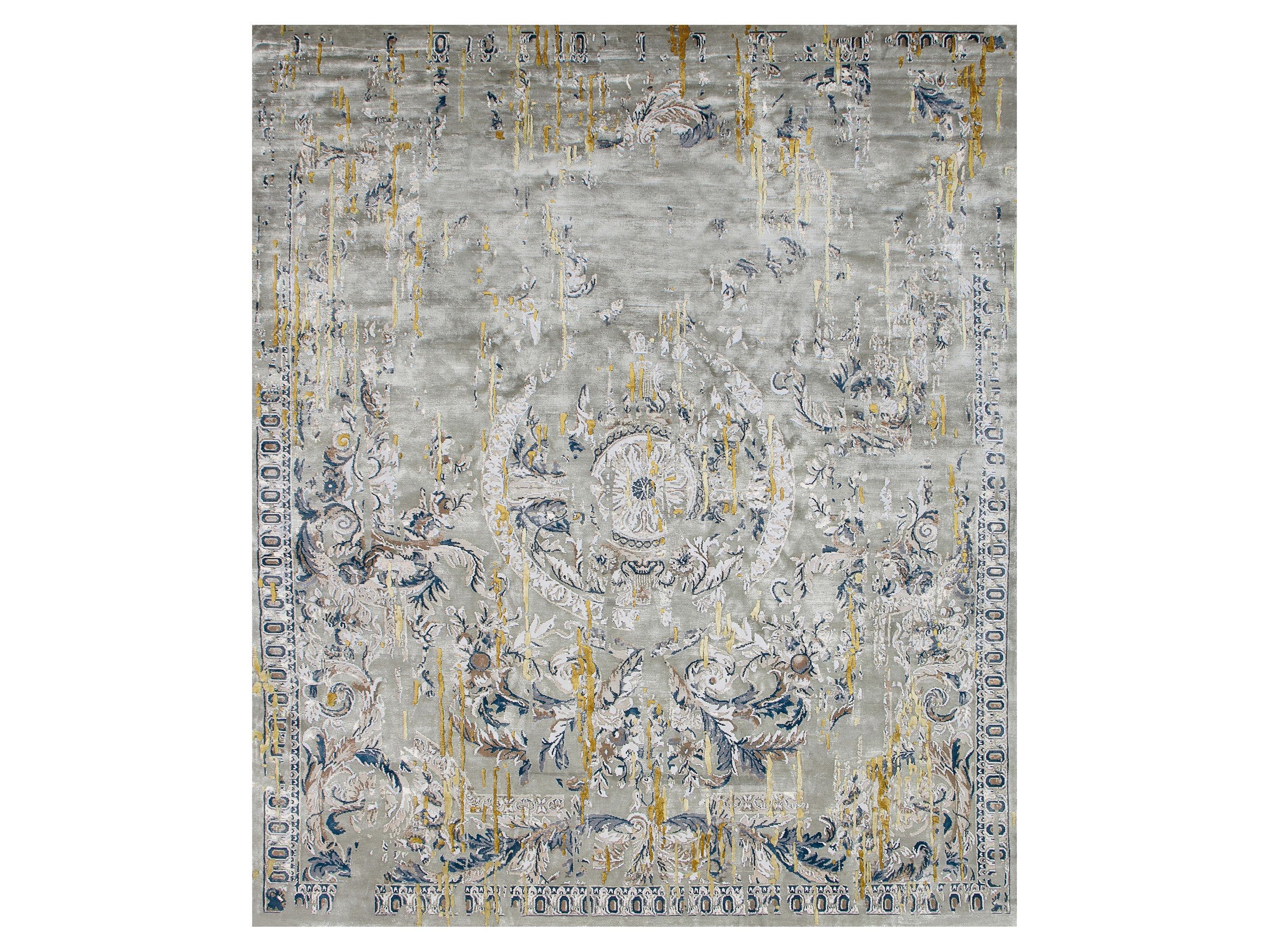 Шелковый прямоугольный ковер ручной работы Edition Bougainville Renaissance ARCH-00102817