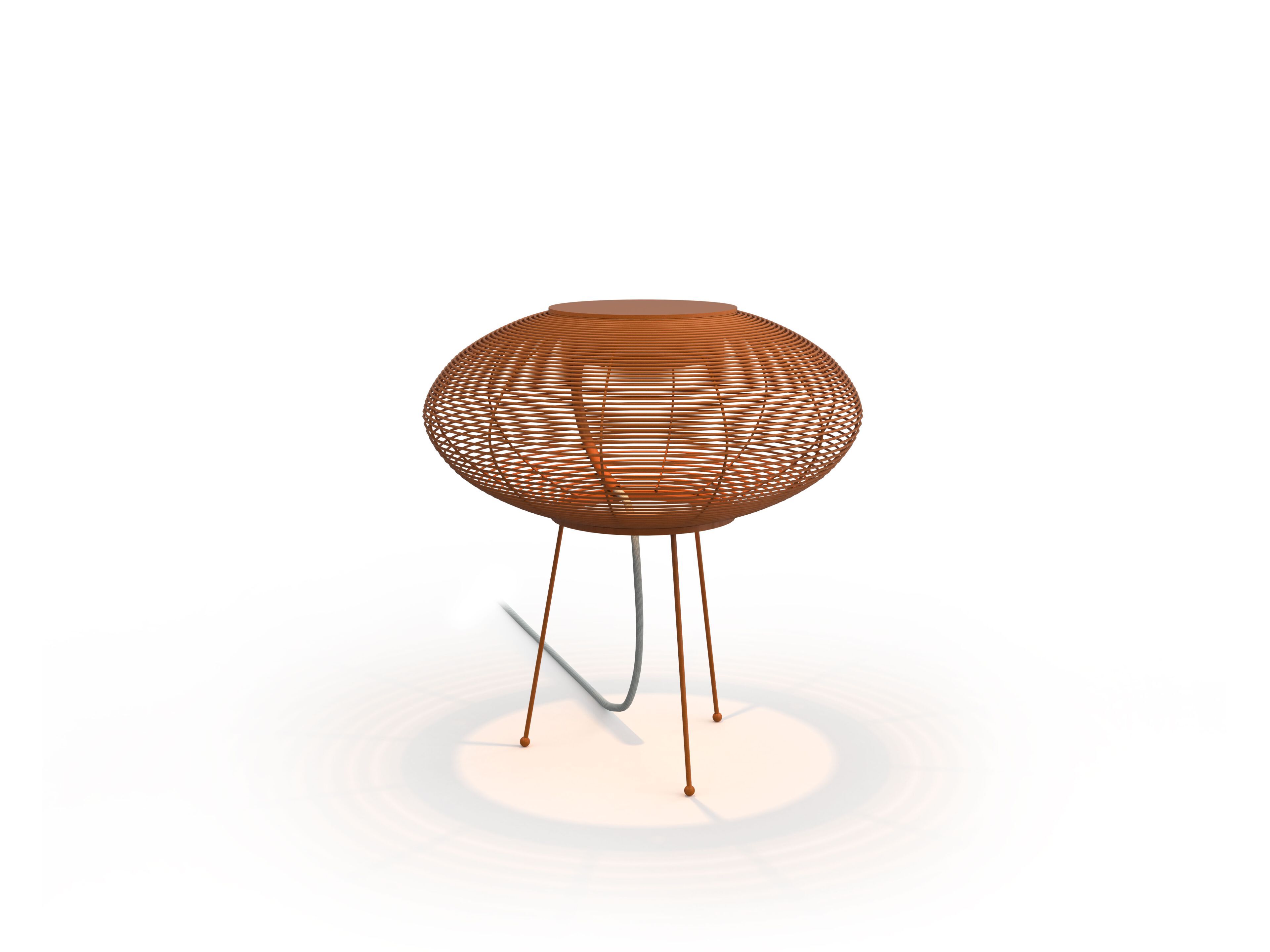 Стальная настольная лампа с порошковым покрытием GANDIABLASCO воздух ARCH-00027142 - Вид №3